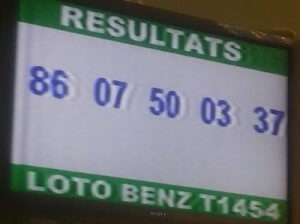 Résultats loto Benz tirage 1454