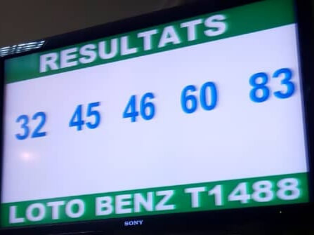 Numéros gagnants du loto Benz tirage 1488