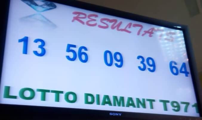 Numéros gagnants du lotto Diamant tirage 971