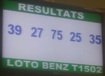 Numéros gagnants du lotto Benz tirage 1502