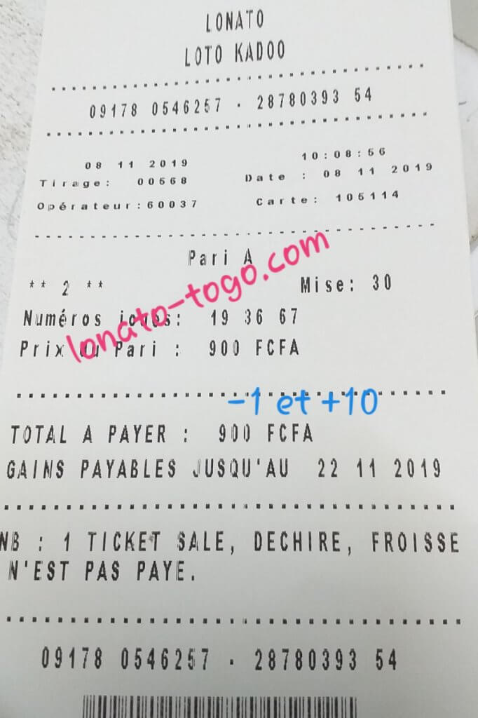 Coupon de jeux 