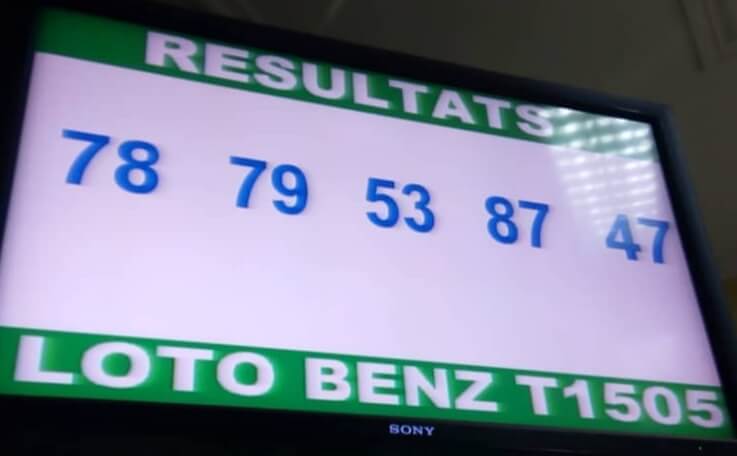 Numéros gagnants ou résultats du lotto Benz tirage 1505
