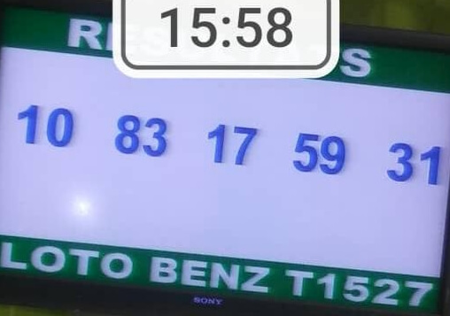 Numéros gagnants ou résultats du loto Benz tirage 1527