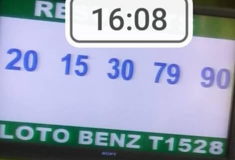 Les résultats du lotto Benz tirage 1528
20- 15 - 30 - 79 - 90