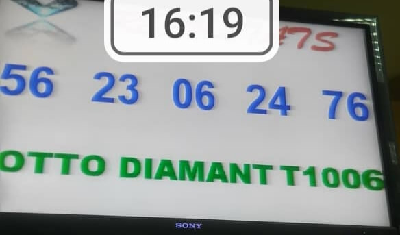 Numéros gagnants du lotto Diamant tirage 1006