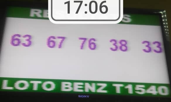 Résultats loto Benz tirage 1540