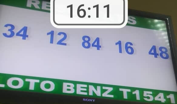 Numéros gagnants loto Benz tirage 1541