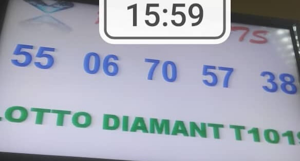 Numéros gagnants du lotto Diamant tirage 1019
