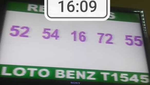 Résultats ou numéros gagnants du lotto Benz tirage 1545