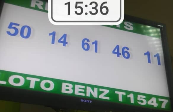 Numéros gagnants du loto Benz tirage 1547