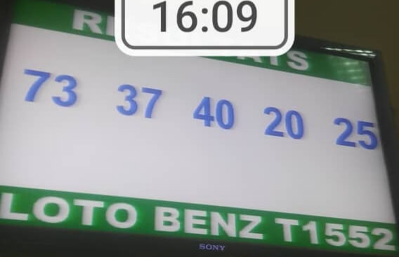 Numéros gagnants du loto Benz tirage 1552