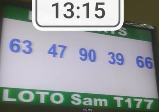 Résultats du loto SAM tirage 177
