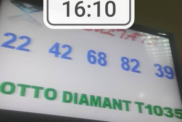 Numéros gagnants du loto Diamant tirage 1035