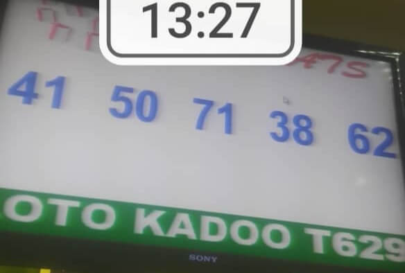 Numéros gagnants du loto Kadoo tirage 629