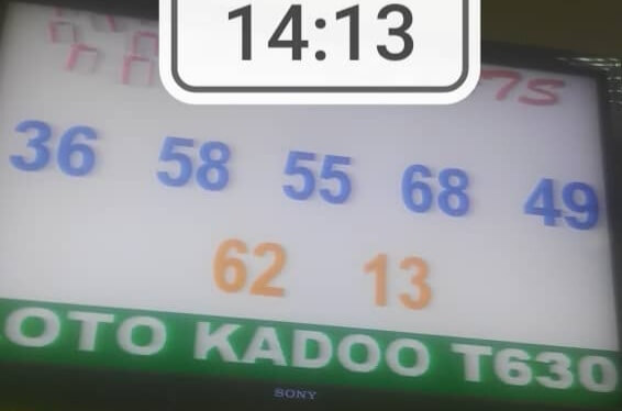 Numéros gagnants du loto Kadoo tirage 630