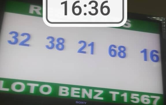 Numéros gagnants du loto Benz tirage 1567