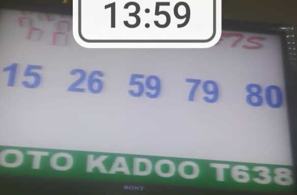 Numéros gagnants loto Kadoo tirage 638