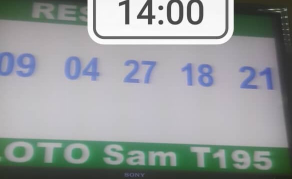 Résultats ou numéros gagnants loto SAM tirage 195