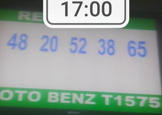 Numéros gagnants du loto Benz tirage 1575