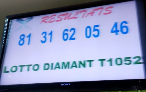 Numéros gagnants du lotto Diamant tirage 1052