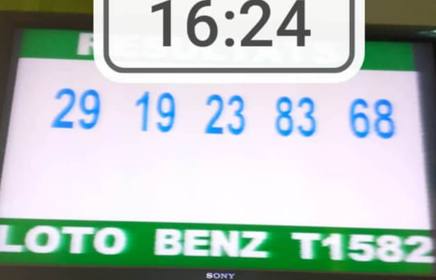 Numéros gagnants du loto Benz tirage 1582