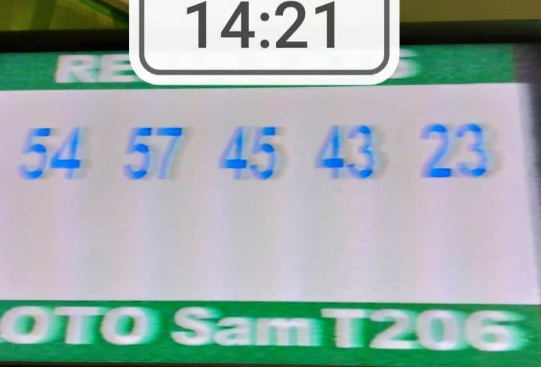 Résultats du loto Sam tirage 206
