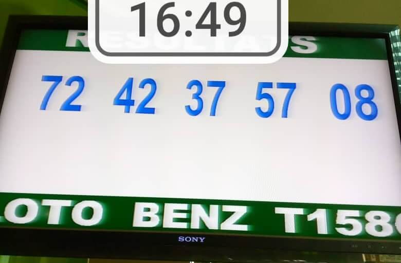Résultats du loto Benz tirage 1586