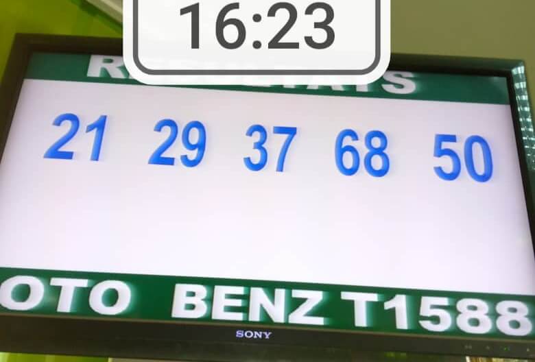 Résultats du loto Benz tirage 1588