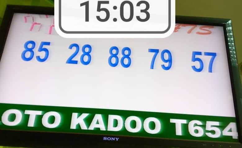 Résultats du loto Kadoo tirage 654