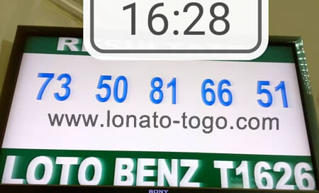 Résultats du loto Benz tirage 1626