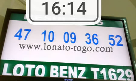 Résultats loto Benz tirage 1629