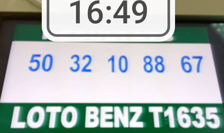 Résultats du loto Benz tirage 1635
