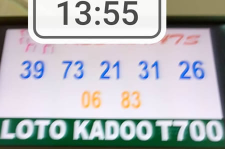 Résultats du loto Kadoo tirage 700