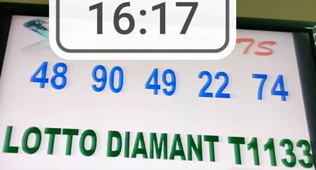 Résultats du lotto Diamant tirage 1133