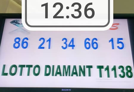 Résultats du loto Diamant tirage 1138