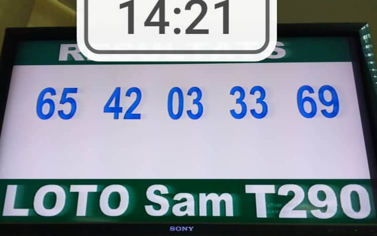 Résultats du loto SAM tirage 290
