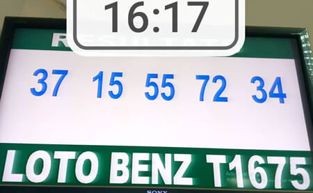 Résultats du loto Benz tirage 1675