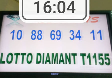 Résultats du lotto Diamant tirage 1155