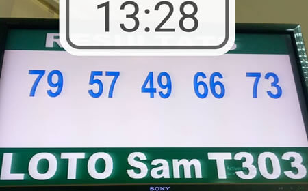 Résultats du loto Sam tirage 303