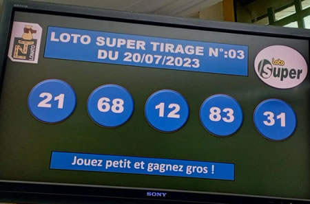 Résultats Loto SUPER tirage n°03