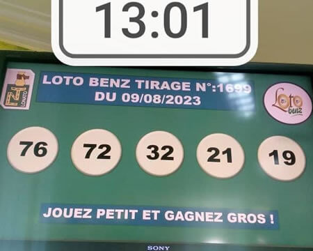 Résultats du loto Benz tirage 1699