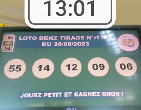 Résultats du loto Benz tirage 1702