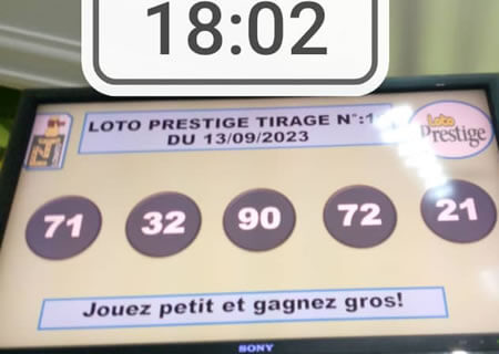 Résultats Loto PRESTIGE tirage n° 11