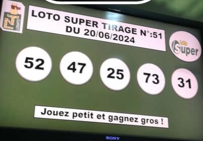 Résultats du loto Super tirage 51